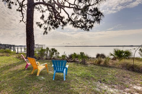 Panacea Vacation Rental | 2BR + Loft | 1.5BA | Stairs Required | 1,350 Sq Ft