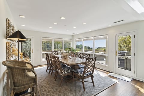 Enjoy the view while dining