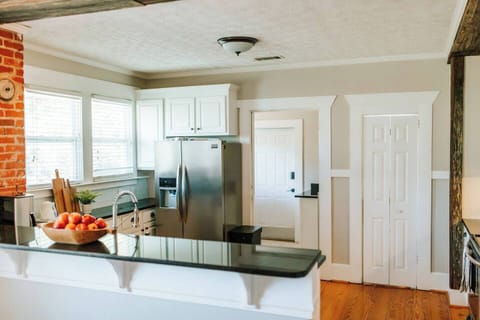 Enjoy sleek countertops, new stainless steel appliances, and all the basic cooking supplies (including spices) you’ll need for creating everything from basic snacks to gourmet meals.