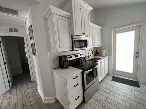 Full-size fully equipped kitchen