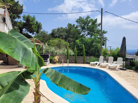 Pool with seaview