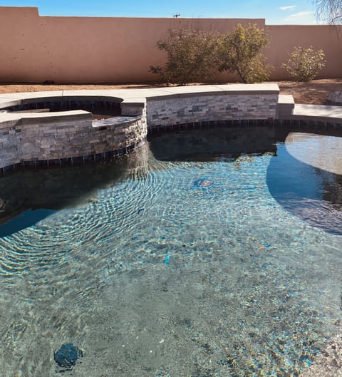 Saltwater custom pool