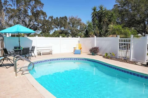 Heated Pool in our License to Chill, Largo vacation rental.