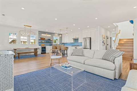 Open Concept Living Area on Second Level