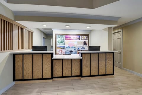 Check in smoothly and feel welcomed in a modern space