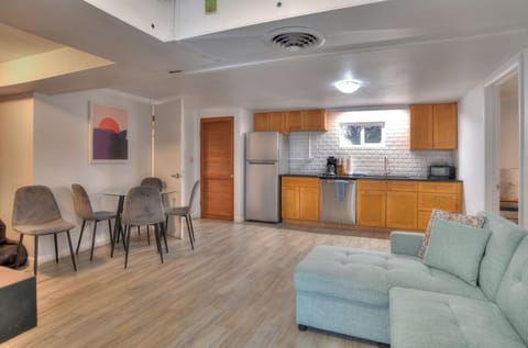 2nd Living and Kitchen (Basement) - Queen Sofa Sleeper