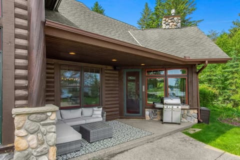 Lakeside lounging and grilling are a must at the lake