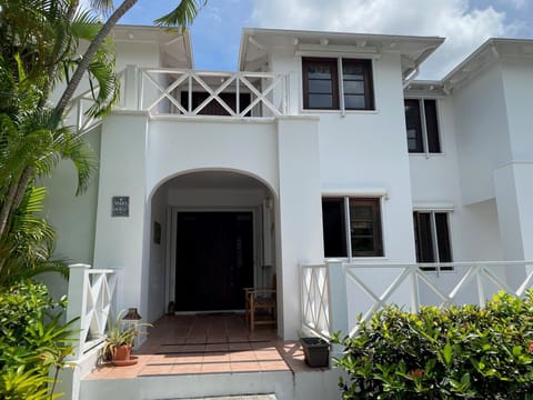Front entrance of condo