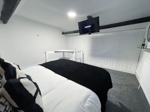 Bedroom 3 with Double Bed and Fitted Wardrobes