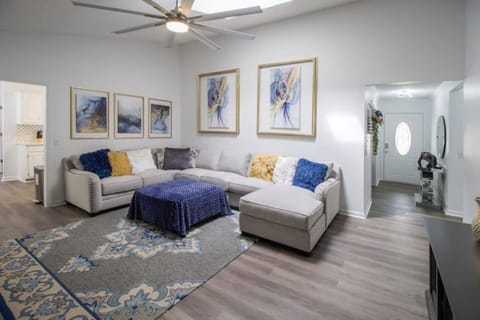Family Room with skylight. Capture that wonderful outdoor feeling while indoor