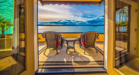 The perfect blend of relaxation and scenic delight where conversations flow as freely as the surrounding natural beauty.