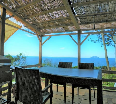 All-weather BBQ deck with spectacular ocean views