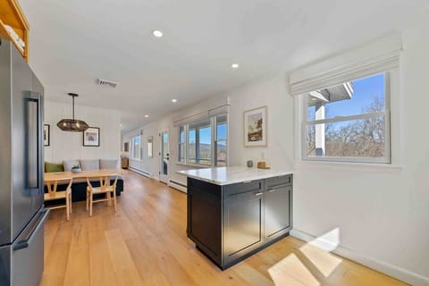 Sooo much natural light and views from every window