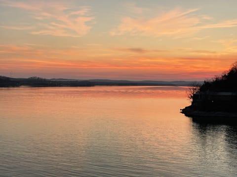 Sunset View from the main deck.