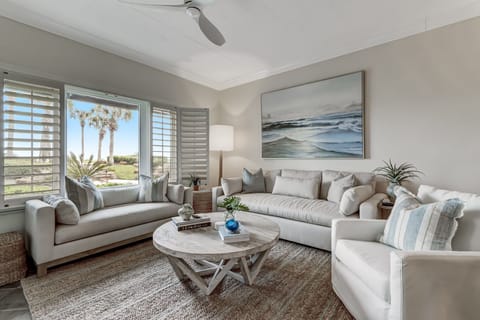 Blissful Views from this Freshly Updated Ground Floor Sea Dunes Villa