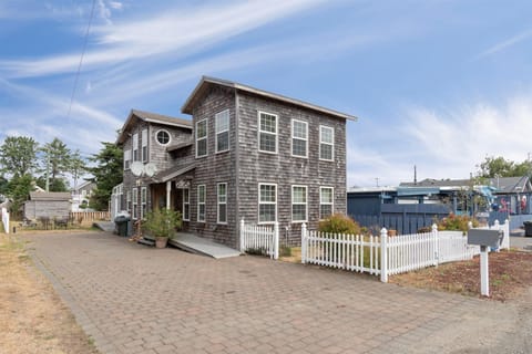 Driveway fits two vehicles