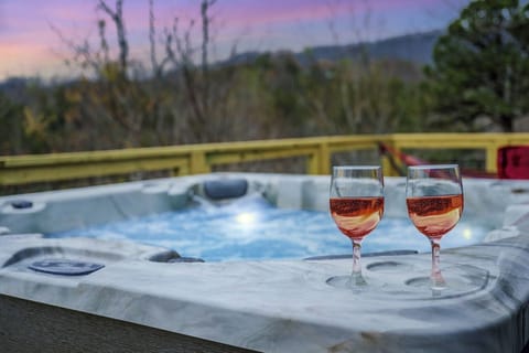 The upper deck: best place to watch the sunset's blaze or gaze at the stars...