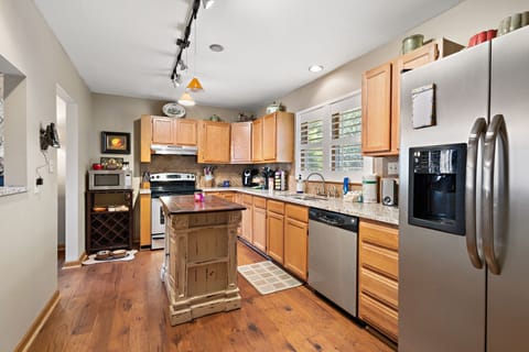 Kitchen with Stainless Steel Appliances