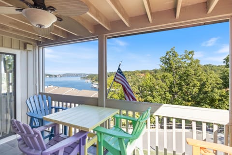 Wonderful Main Channel Views from Elevated Balcony