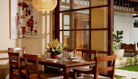 Outdoor dining