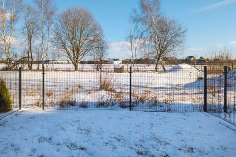 Garden belonging to the apartment.