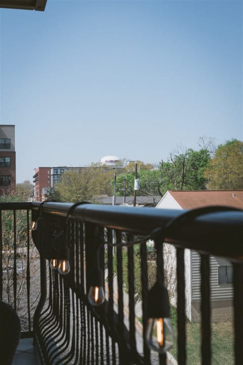 View of the Auburn Watertower from Balcony