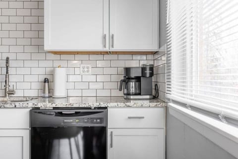 Start Your Day Right with Freshly Brewed Coffee, and Simplify Cleanup with Our Full-Size Dishwasher.