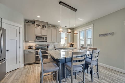 The Chef in your Family will love the Gourmet Kitchen!