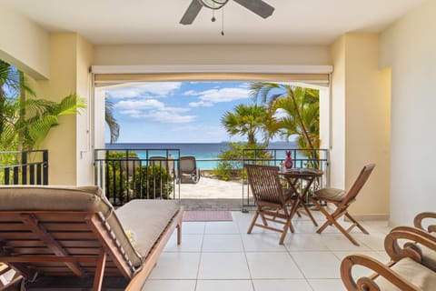 oceanfront private terrace 