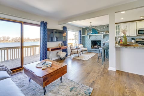 White Lake Charter Township Vacation Rental | 3BR | 2BA | 2,500 Sq Ft | Stairs