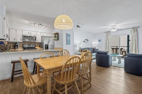 Dining and living area