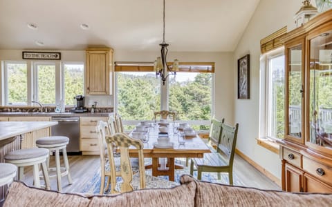 Dining with an amazing view