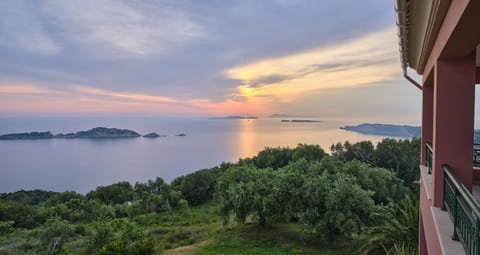 Villa Melissi Afionas Corfu - our view