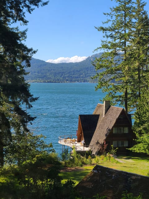 Waterfront A-frame at Sunset cove