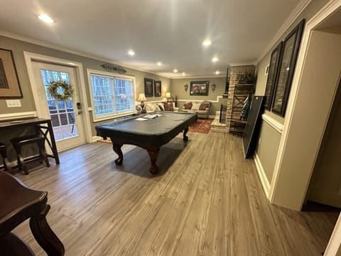 Enjoy pool and ping pong!