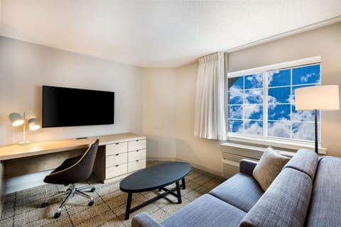 Work with daylight, then kick back with a movie.