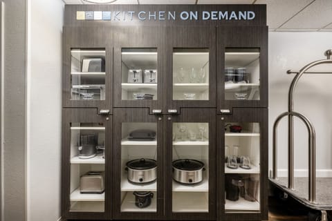 Grab cookware anytime for easy meals and late-night cravings.