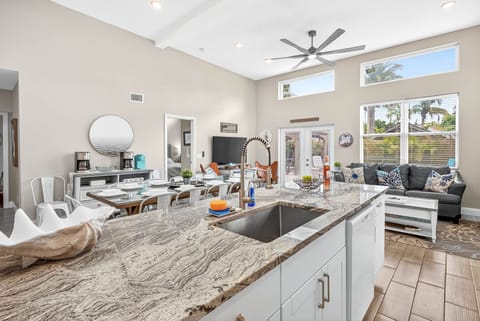 Lovely kitchen island