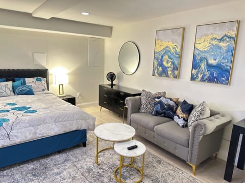 Stylish Bedroom /living room