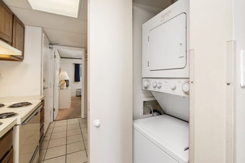 Stacked Washer & Dryer for your convenience!