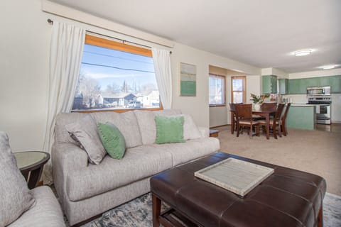 Large, open living room