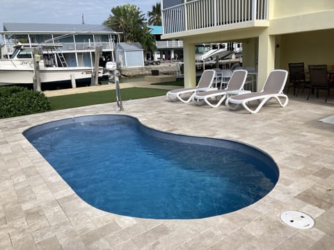 Dip into your own private pool to cool off!