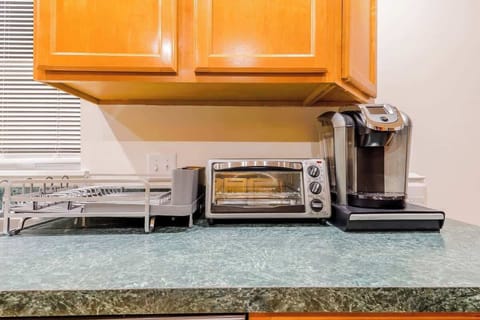 The coffee corner will be everyone's favorite place in the morning.