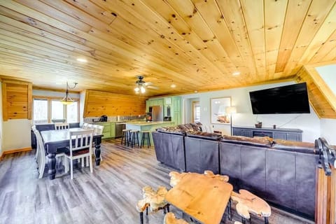 second floor of barn