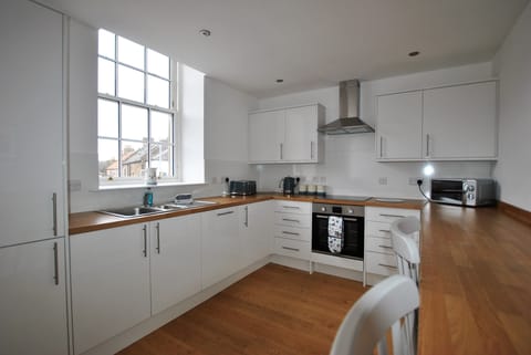 Prepare a feast in the full-equipped, modern kitchen

