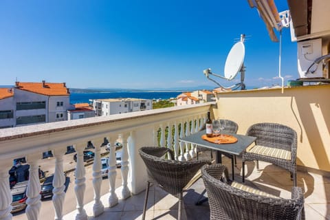 Balcony overlooking the sea