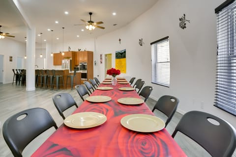 Dining Area | Dishware/Flatware | Trash Bags/Paper Towels