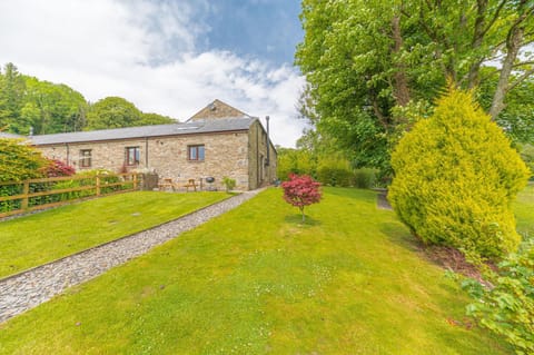 Cow Barn, Duddon Valley Lake District external from garden