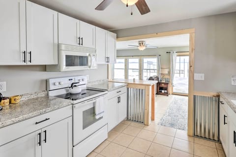 Kitchen | Drip Coffee Maker | Tea Kettle | Toaster | Laundry Area