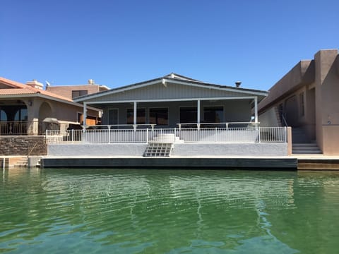 Waterfront home with private 50 foot dock.